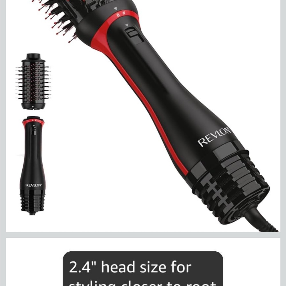 Revlon one step volumizer plus, blow dryer brush - used once